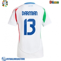 Fotballdrakt Dame Italia Matteo Darmian #13 Bortedrakt EM 2024 Kortermet